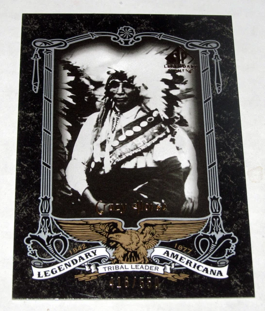 2007 SP Legendary Cuts Legendary Americana 4 Crazy Horse (#/550) $.99 Shipping