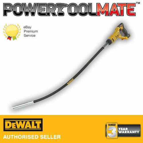 DEWALT DCE531N 18V XR Concrete Vibrator Body £277.99 PicClick UK
