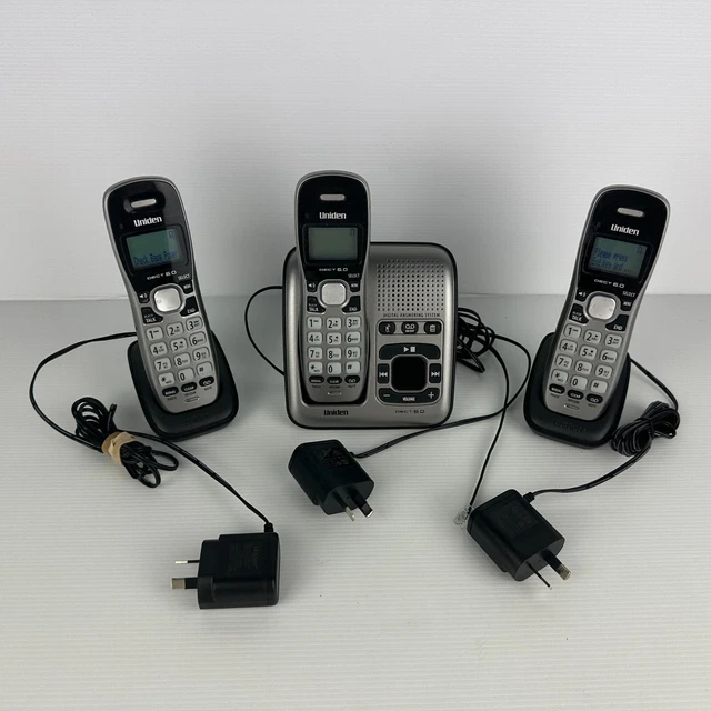 UNIDEN DECT 1735 Cordless Digital Phone System With Power Failure