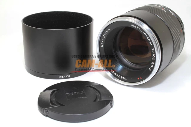 Carl Zeiss Makro-Planar T* 100 mm F/2 ZF.2 Lens For Nikon F-Mount **Very Good**