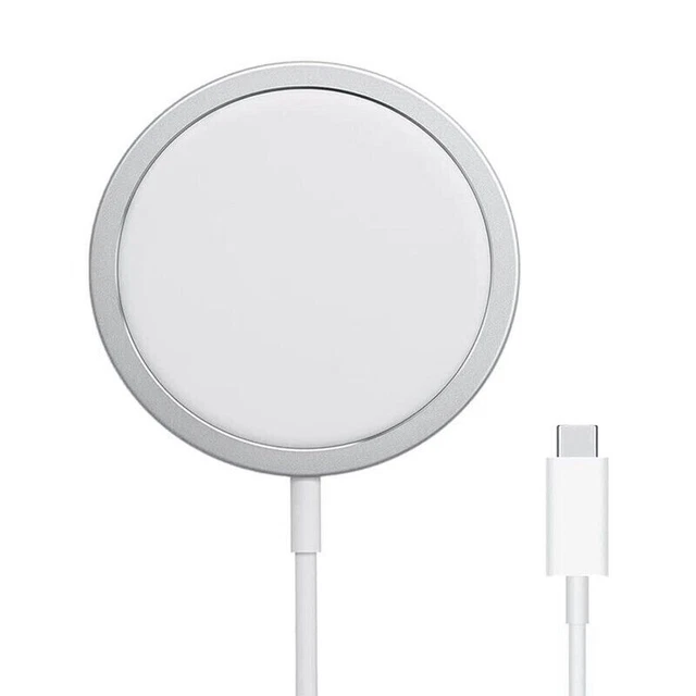 Chargeur à Induction Magnétique 15W Pour IPhone 15/14/13/12 - Charge Rapide Compatible - Aimant Puissant, Câble Inclus - 4