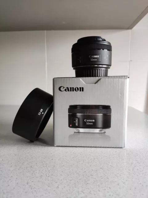 Canon EF 50mm F/1.8 STM Obiettivo - Nero