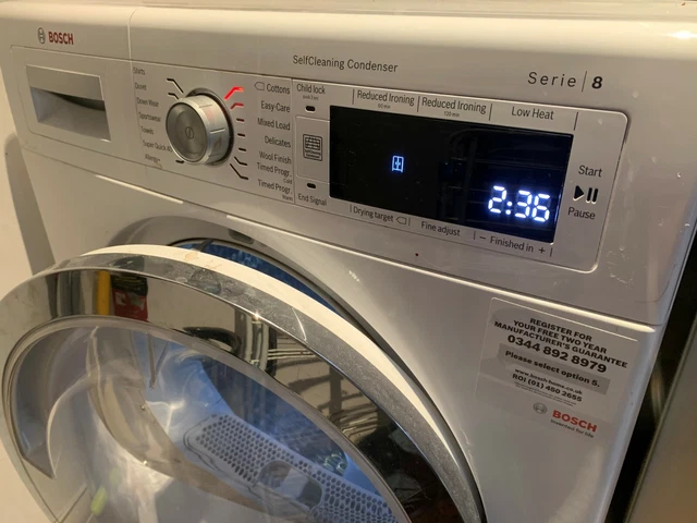 BOSCH SERIES 8 Tumble Dryer condenser WTW87560GB 250.00