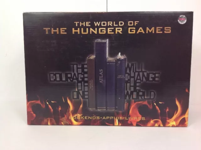 The World of the Hunger Games Bookends - Lionsgate 2015 - Band New Collectible