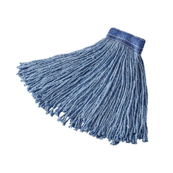 Rubbermaid FGF55700BL00 20-oz Premium Mop Head - 5" Headband, Blue (12 Pack)