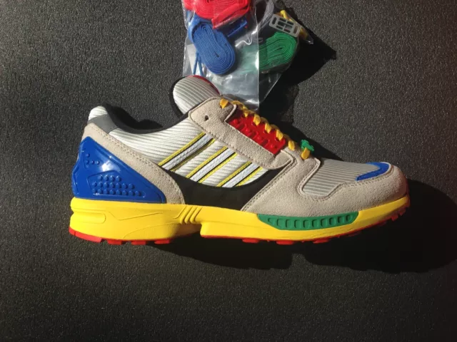 Adidas ZX 8000 x LEGO FZ3482 neu in Box new in box Neu US 12 UK 11,5 EUR 46 ⅔ 3