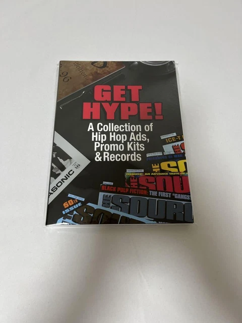新品！Get Hype! - A Collection of Hip Hop GET HYPE! - A Collection of Hip Hop Ads, Promo Kits