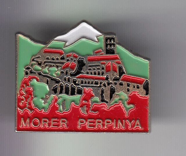 RARE BIG PINS PIN'S .. TOURISME CHAMOIS ALPES EGLISE ST JEAN EN ROYANS 26 ~B9