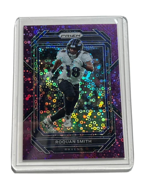 2022 Roquan Smith Prizm Purple Disco 10/35 Baltimore Ravens 2022 Roquan Smith Prizm Purple Disco 10/35 Baltimore Ravens