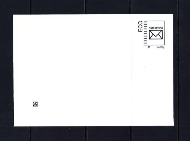 2022 07 01, Österreich, postfr, **), ECO Brief, Ganzsache, C6 S-ca.16,2x11,4cm