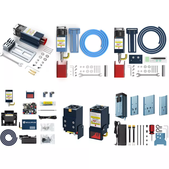 SCULPFUN offiziell Lasermodul Zubehör Upgrade-Kit für Lasergravierer S9/S30