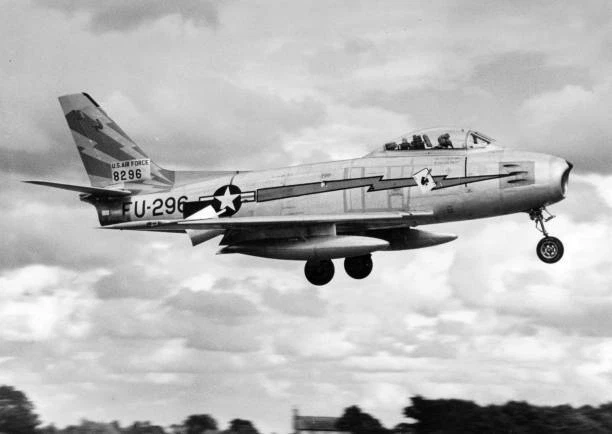 a-north-american-f-86-sabre-jet-fighter-1951-old-photo-9-00