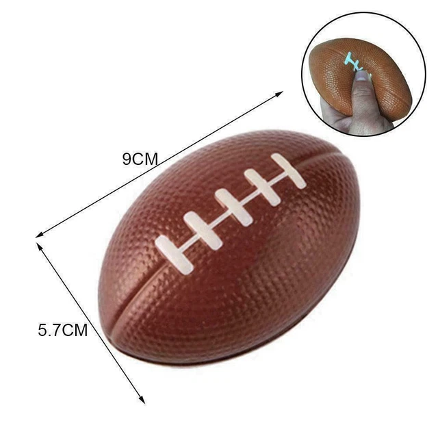 Palla antistress antisfiato football americano schiuma da esterno rugby U8Q9
