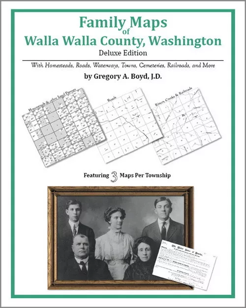 Family Maps Walla Walla County Washington Genealogy WA