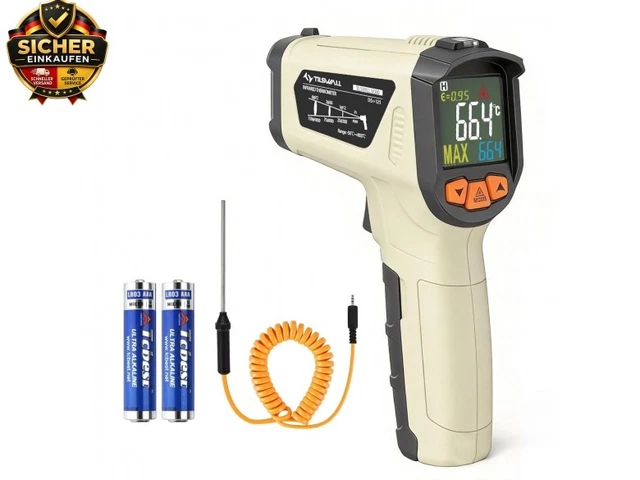 Profi Infrarot Digital Thermometer,  50°C   800°C   Online Shop