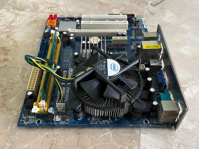 ASROCK G31M-GS MOTHERBOARD with CPU Intel Dual Core E5200 2.5Ghz RAM ...