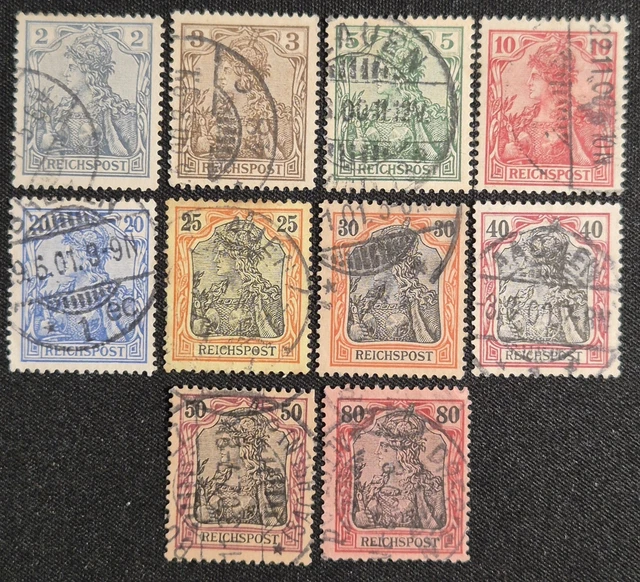 Timbre Allemand Post Maroc – Émission Surcharge 1899, N°4 Avec Charnière