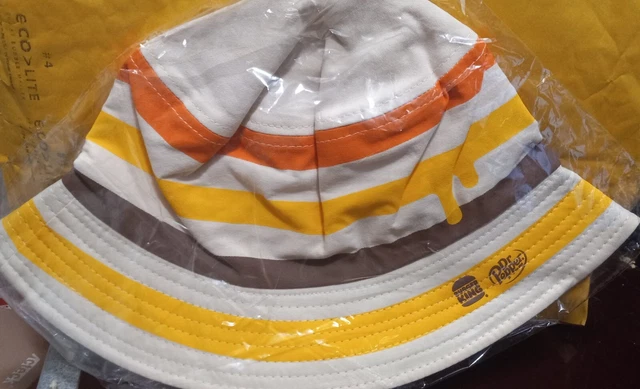 Burger King Dr. Pepper Promo Colorful Bucket Hat