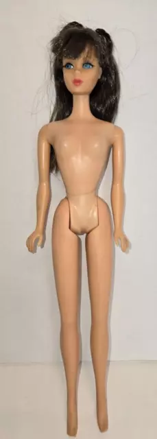 Vintage 1966 Mattel Brunette Twist N’ Turn Barbie Doll Bendable Legs