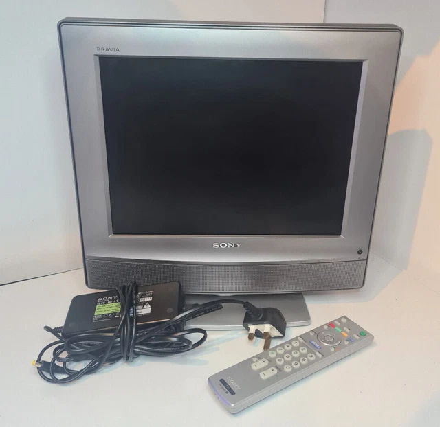 SONY BRAVIA KDL15G2000 LCD TV 15" Retro PC Gaming Television With