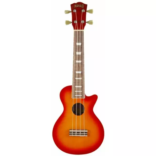 Mahalo ULP1CS LP-Stil Sopran Ukulele in Kirsche Sunburst 2