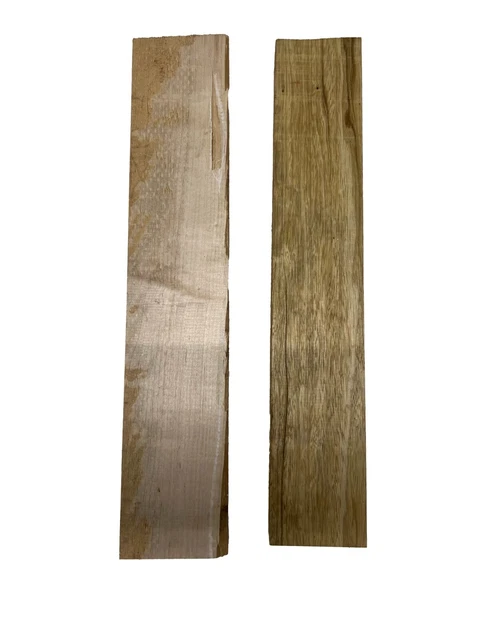 2 Pack, Ambrosia Maple + White limba Lumber  Board -Wood Blanks -Wood Block#196