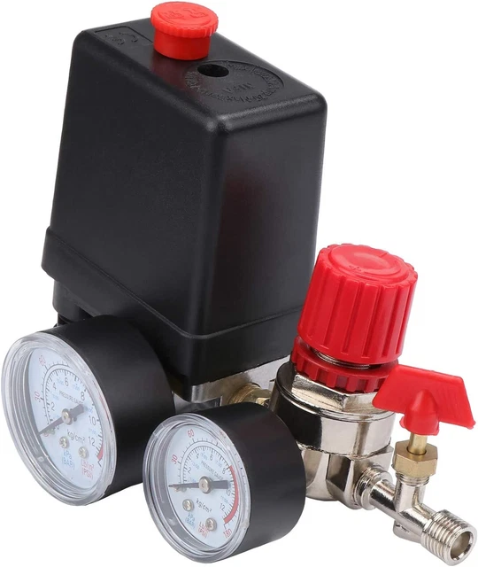 Viviance - Valvola Di Controllo Aria A Pedale Per Smontagomme Ranger Eagle R850, R950 E Modelli Simili - Ricambio Con Raccordi Diritti E A T
