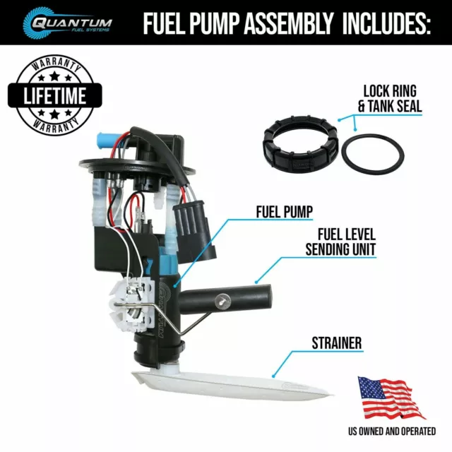 Quantum Fuel Pump Assembly for 2016-2021 Polaris RZR TURBO 4 XP 2208060 47-1015