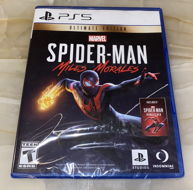 MARVEL'S SPIDERMAN MILES Morales Ultimate Edition Sony PlayStation