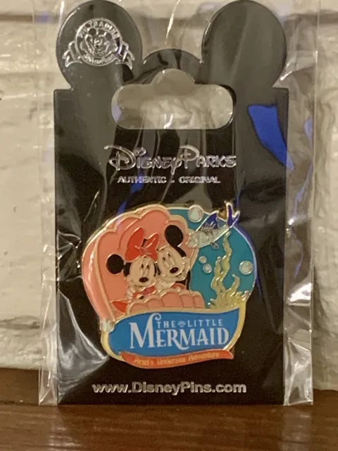 Little Mermaid Ride Disney Trading Pin Mickey Minnie 2