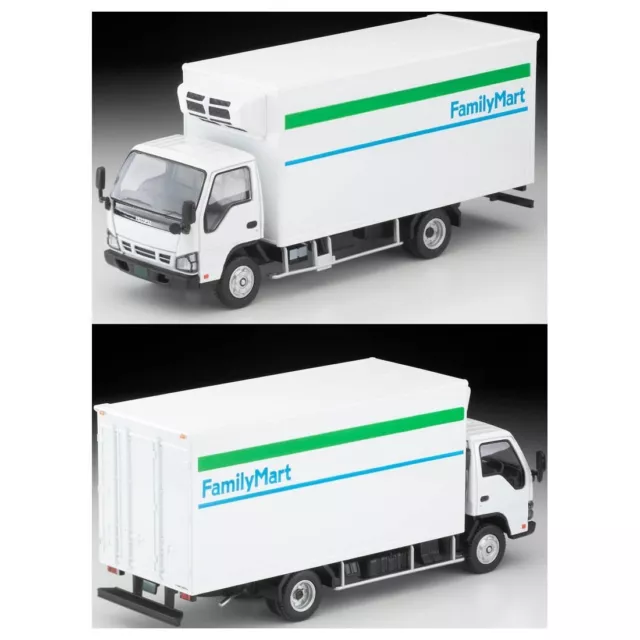 Furgone pressofuso Takara Tomy Tomytec auto TLV-N195c Isuzu Elf (Family Mart) 2