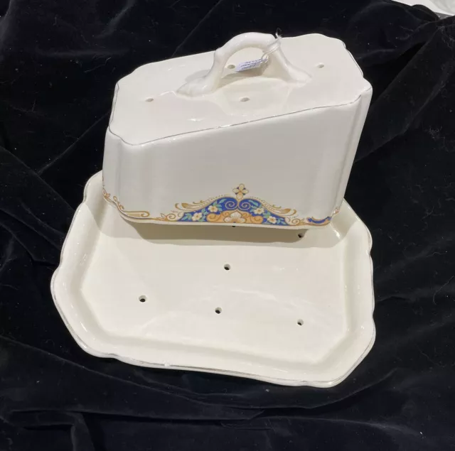 Vintage Cheese Dish with Lid