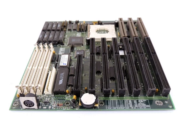 CHAINTECH 486SLD/486SLP VINTAGE Computer Motherboard Socket 3 Sis Chip ...