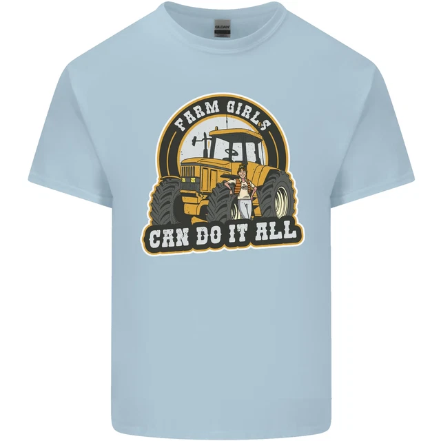 T-shirt per bambini agricoli Can Do It All divertente