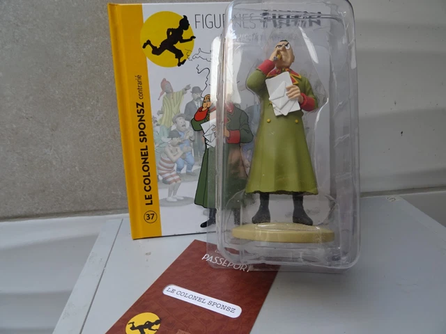 Figurine Tintin - Colonel Jorgen N°96, Collection Officielle, Résine
