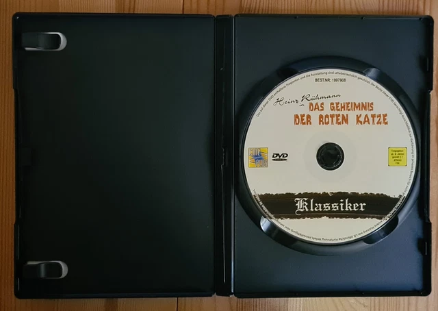 DAS GEHEIMNIS DER roten Katze (DVD) [1949] Heinz Rühmann, Gustav Knuth ...