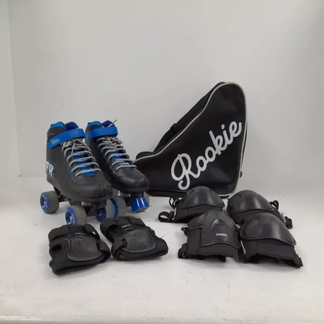 SFR Roller Skates & Accessories Womens Size UK 5 EUR 38 Black Blue RMF53-CAP