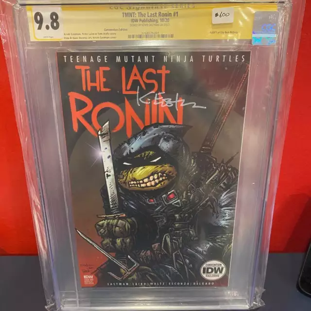 Teenage Mutant Ninja Turtles: The Last Ronin #1 - NYCC Variant Signed - CGC 9.8