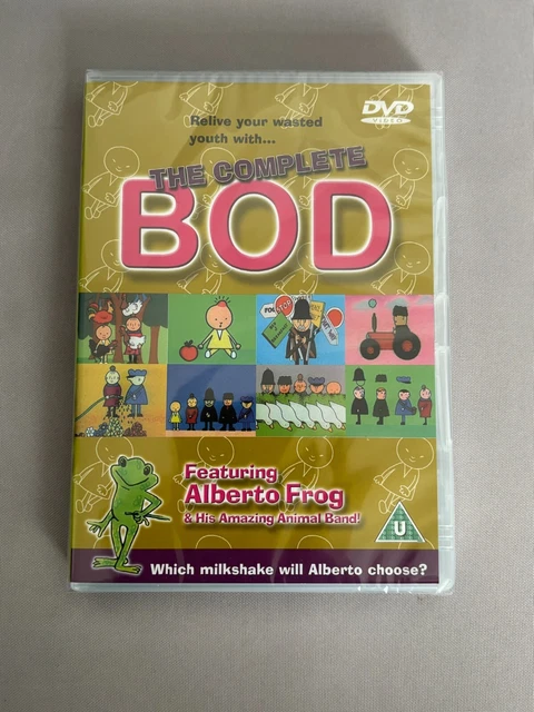 THE COMPLETE BOD Featuring Alberto The Frog DVD Brand New & Factory ...