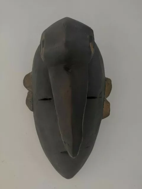 African Mask Wood Nigeria. Masque Africain Bois Nigeria