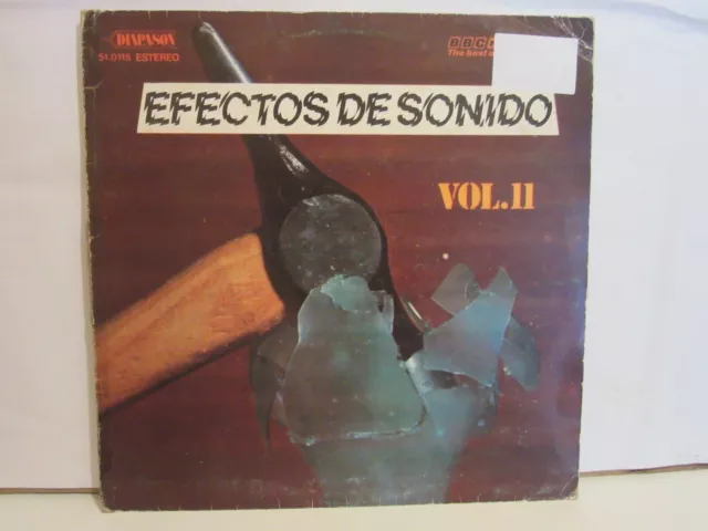 Efectos De Sonido Vol.11 - 1982 - Diapason - LP - Spain