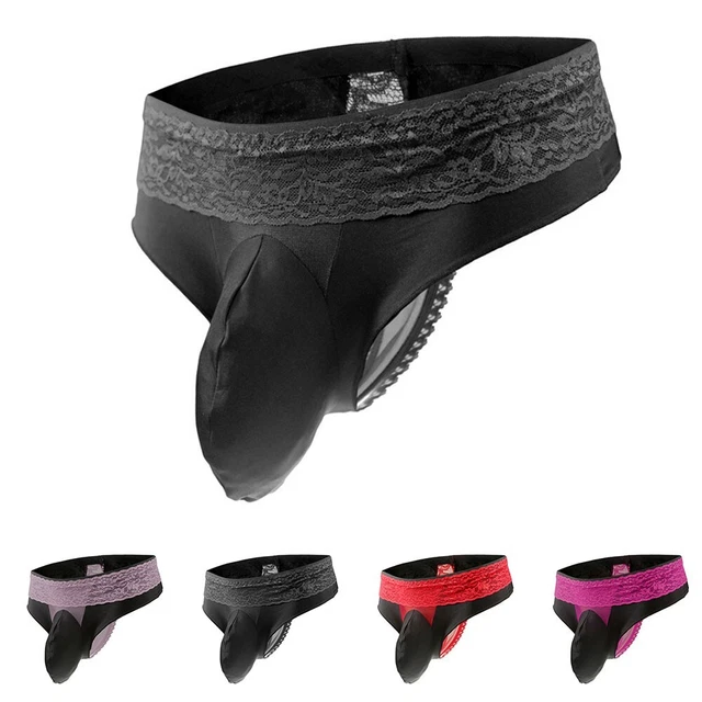 Culotte-String Homme 'Sissy' - Nylon - Taille Basse - Neuf Avec étiquettes