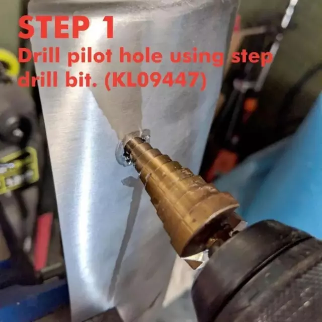 Perforateur de tôle, ouvre-trou facile à utiliser pour l'acier inoxydable