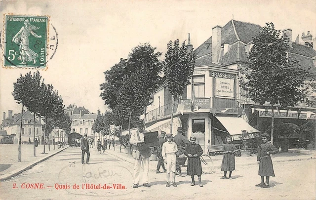 COSNE - Quais de l'Hôtel-de-ville