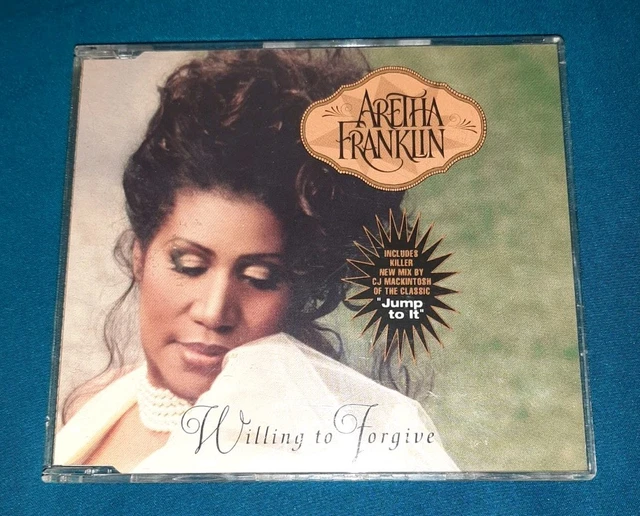ARETHA FRANKLIN WILLING TO FORGIVE (I94) 3 Track CD Single