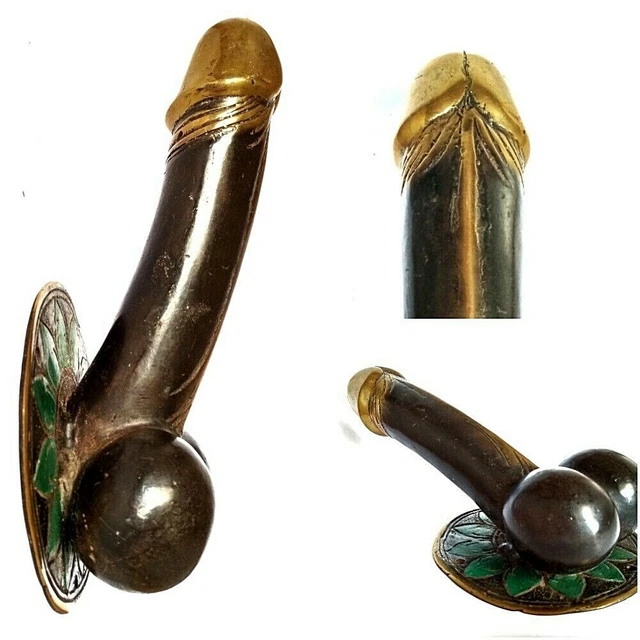 Erotic Sculpture Curtain Holder Hook Wall Hanger Door Handle