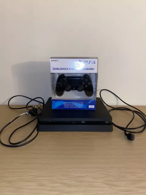 Sony playstation 4 slim 500gb jet black discount