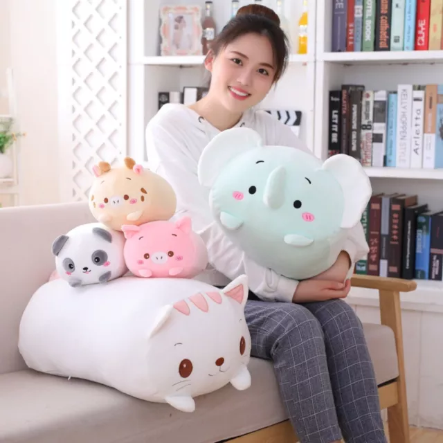 Super Soft Animal Cartoon Pillow Lovely Stuffed Animals Plush Toy Pillow