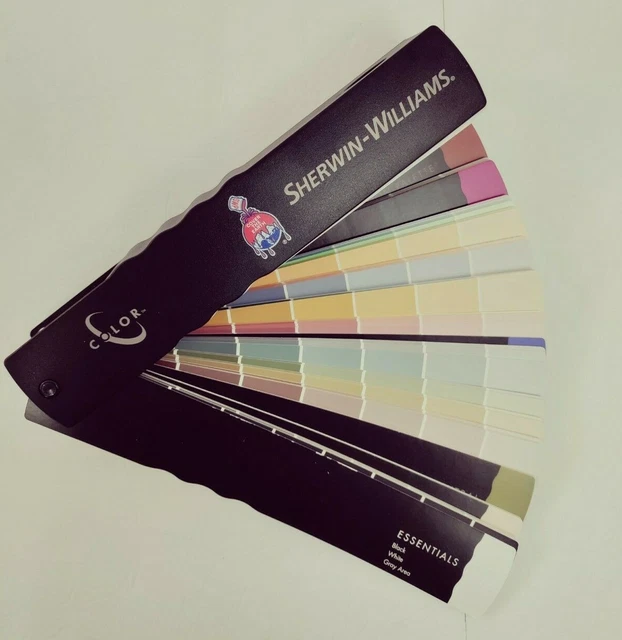 SHERWINWILLIAMS COLOR SWATCH Fan Deck Sample Book House Home Interior