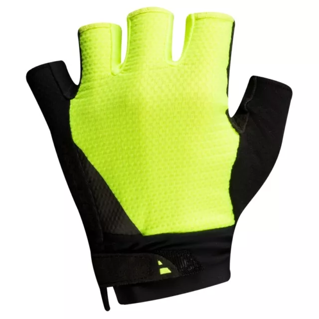 Pearl Izumi Elite Gel Bicicleta Bici Ciclismo Guantes Gritando Amarillo - Grande